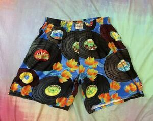 Bayou Wear New Orleans Jazz Fest Men’s Shorts Hawaiian Records Size XL